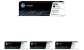 HP 202A | CF500A, CF501A, CF502A, CF503A | Toner Cartridge Bundle | Works with HP LaserJet Pro M254, M281cdw, M281dw | Black, Cyan, Magenta, Yellow